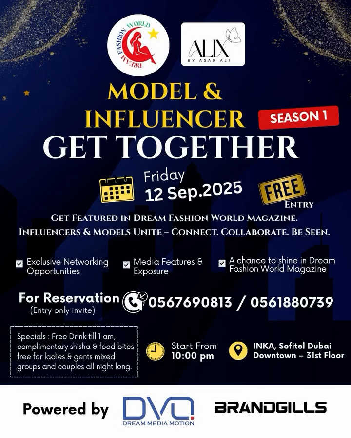 Model Infuencer Get Together